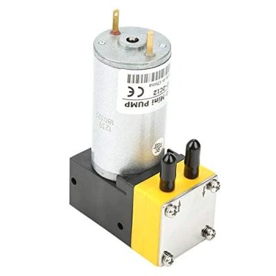 Image of Diaphragm Pump, DC 12V 0.4 1L/min Electric Micro Vacuum Pump Self Priming Water for Instruments,Equipment, Chemical Industry, Home Appliance
