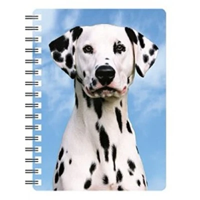 Image of Faithful Friends DALMATIAN 3D NOTEBOOK WITH STUNNING EFFECTIVE 3 DIMENSIONAL COVER AND RULED PAGES