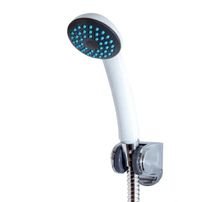 Image of Showerdrape Iso White Single Spray Pattern Shower Head