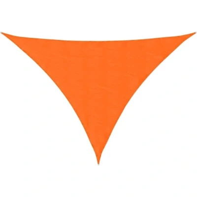 Image of vidaXL Sunshade Sail Oxford Fabric Triangular 5x5x6 m Orange