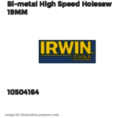 Image of Irwin Bi Metal High Speed Holesaw 38mm