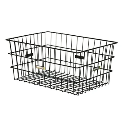 Image of Basil Zembla Bicycle Basket Black Gray