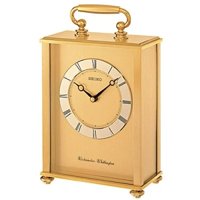 Image of Seiko Clocks Chiming Carriage Clock QHJ201G