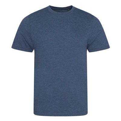 Image of AWDis Tri Blend T Heather Navy