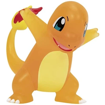 Image of Pokémon PKW2405 7.5 cm Select Figures Glumanda (Transparent) Official Figure