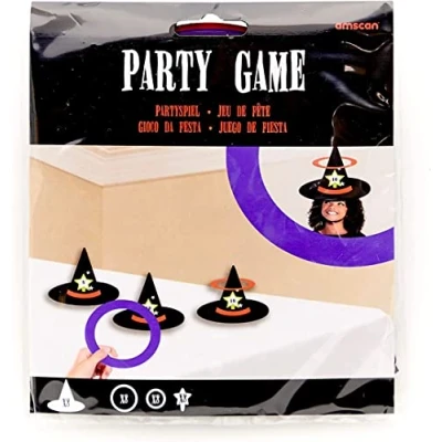 Image of Amscan 9912228 Witch Hat Ring Toss Game