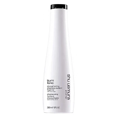 Image of Shu Uemura, Strengthening Shampoo Izumi Tonic, All Hair Types, Enriched with Rice Water, Shine &amp; Thickness, 300 ml