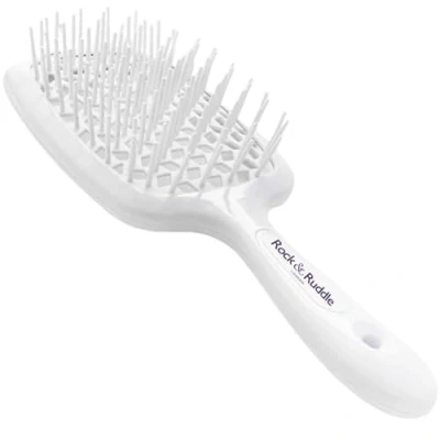 Image of Rock &amp; Ruddle Shower Power Hair Brush Detangles Wet Distributes Product Evenly Massages Stimulates Scalp to Promote Growth for All Types