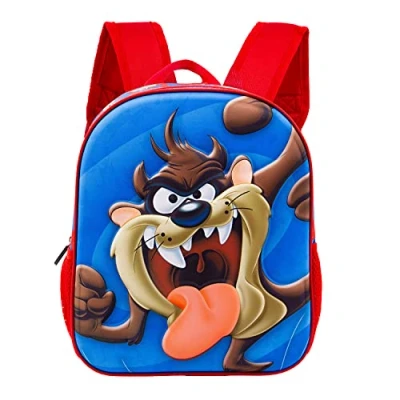 Image of Looney Tunes karactermania Taz Tasmanian Small 3D Backpack, Blue
