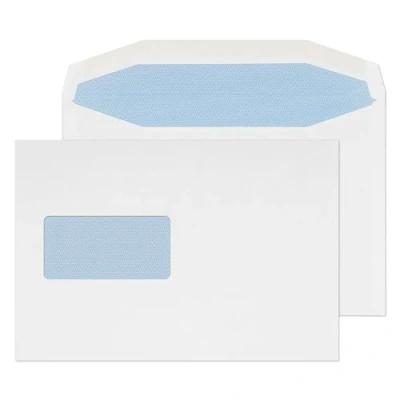 Image of Purely Everyday Mailer Gummed Window White C5+ 162X238 90GSM Box of 500