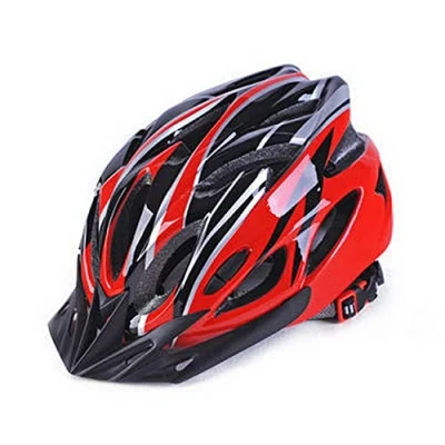 Image of AOOPOO Children&#039;s Bicycle Helmet, Kids Helmet Childrens Sports Bike Skateboard Scooter Cycle Boys Girls Skating Ventilation (Red &amp; black)