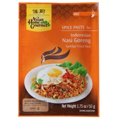 Image of Asian Home Gourmet Indonesian Nasi Goreng Spice Paste 12 x 50g
