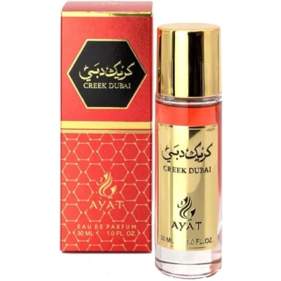 Image of Ayat Perfumes Musk Emirates 30ml EDP Oriental Arab Original Gift Idea for Men and Women Miniature Fragrance Made Designed in Dubai (Creek Dubai)