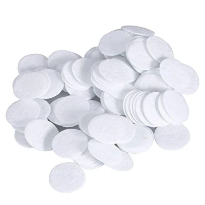 Image of 100 Pcs Cotton Filter for Pimple Removal Diamond Dermabrasion Beauty Machines, Machine Round Pad, Blackhead Accessory(15mm)