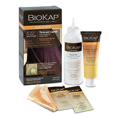 Image of Biokap Nutricolor Delicato Tinta Per Capelli Colore 5,22 Rosso Prugna