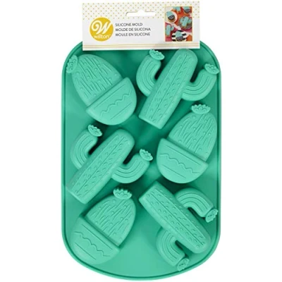 Image of Wilton Cactus Party Silicone Mold, 6 Cavity