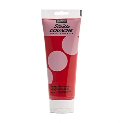 Image of PEBEO 220 ml Studio Gouache, Cadmium Red Imitation, 270 033