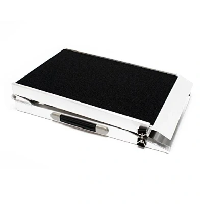 Image of WilTec Pet ramp Aluminum foldable nonslip 183x48cm 115kg