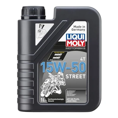 Image of Liqui Moly 2555 Street 4T Motoröl 15 W 50 1 Liter