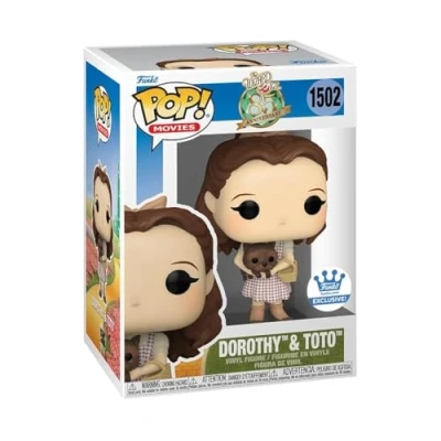 Image of Funko Pop! Movies: The Wizard of Oz Dorothy &amp; Toto *Sepia* *85th Anniversary Shop Exclusive
