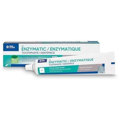 Image of Virbac CET Enzymatic Toothpaste for Dogs &amp; Cats Dental Care Freshens Breath, Promotes Healthy Gums, Fights Tartar Poultry Flavor 70g Vet Approved, Safe Suitable All and