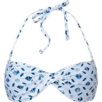 Image of Pepe Jeans Women&#039;s Marcheline Top Bikini, Multicolour (Multi), XS