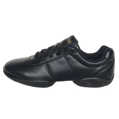 Image of Cheerleading Dance Shoes Women&#039;s Girls&#039; Lace up Gym Sport Training Breathable Platform Shoe for Many Styles,Disciplines,Dance Performances,Practice Black
