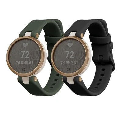 Image of kwmobile Straps Compatible with Garmin Lily Sport 2x Replacement Silicone Watch Bands