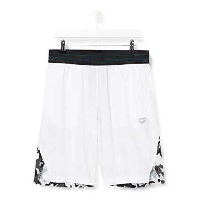 Image of Arena Men&#039;s Sport Bermuda Side Vents Shorts, White Camou, XXL