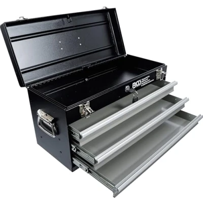 Image of BGS 3312 Metal Tool Case, empty 3 Drawers