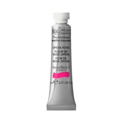Image of Winsor &amp; Newton 8840536 Professional Watercolour Paint, Artist Quality, Vivid Colours, High Brightness, Lightfast, Archival 5 ml Tube, Opera Pink