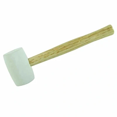 Image of Silverline White Rubber Mallet 24oz (680g)