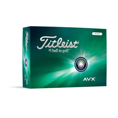 Image of Titleist AVX Golf Ball, White