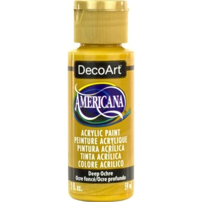 Image of Americana Acrylic Paint 2oz Deep Ochre
