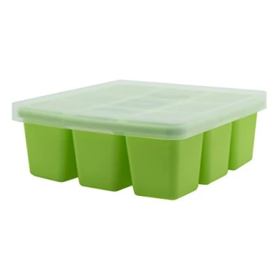 Image of NUK Food Cube Tray with Lid for Freezing Baby 6 Months+ Dishwasher Safe BPA Free(Pack of 1)
