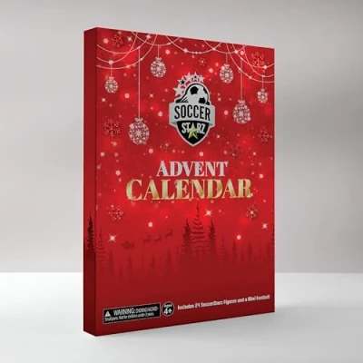 Image of Soccerstarz Figure 25 Window Christmas Advent Calendar