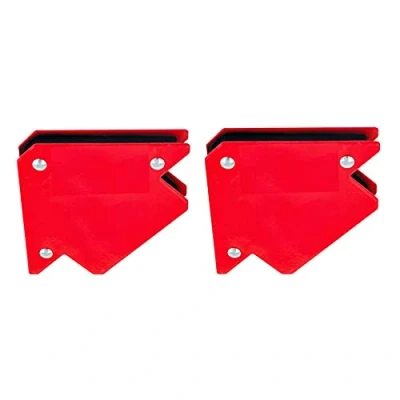 Image of Dapetz ® 2X 25Lb Welding Magnet Arrow Magnets and Clamps Magnetic Holde Arc Electrode Holders Welder Tools Acessories
