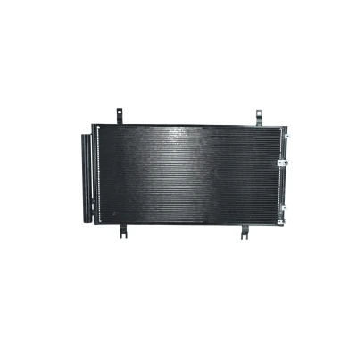 Image of 8846053030 Condenser NRF EASY FIT 350100 with dryer, seal ring 15,5mm 10,2mm Aluminium 640mm LEXUS: IS 2