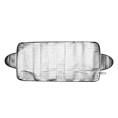 Image of Car Windshield Cover, Vehicle Windscreen Cover Heat Sun Shade Snow Frost Ice Shield Protector Silver