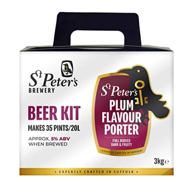 Image of St Peters Plum Porter Beer Kit