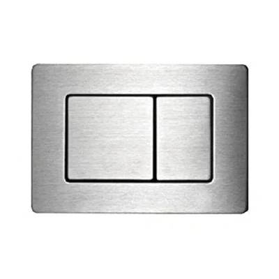 Image of Push Plate Stainless Steel Compatible with Geberit Duofix Sigma (UP 320) 2 Flush