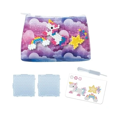Image of Aquabeads Decorator&#039;s Pouch (C: Unicorn), Art &amp; Craft bead kit 31856