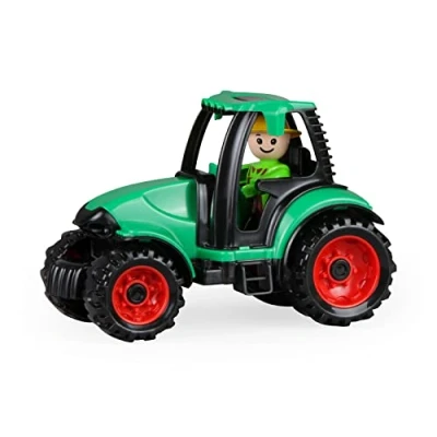 Image of Lena 01624 Truckies, Solid Approx. 17 cm Long, Small Farming Toy Tractor 2 Years of Age, Robust Vehicle for Sandbox, Beach and Children&#039;s Room