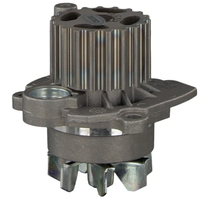 Image of 1250684, 1250685, 1459215, 1459216, 1673517 Water pump FEBI BILSTEIN 38512 19 Cast Aluminium with seal ring Metal VOLKSWAGEN: Polo IV Hatchback