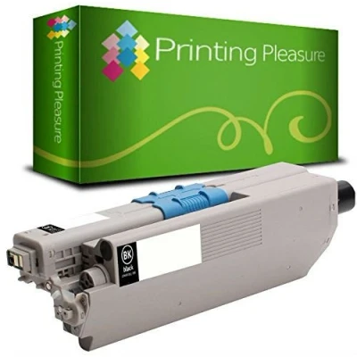 Image of BLACK Compatible Laser Toner Cartridge for OKI C332 MC363 DN/DNW 46508712 3500 Pages