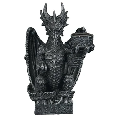 Image of Nemesis Now Light Keeper 15cm Figurine, Resin, Black, One Size