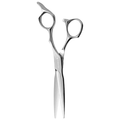 Image of AOLANDUO 6&quot; Pro Hair Scissor High End VG10 Cobalt Steel Handmade Cutting 4D Signature Blade/Wedge Ergo Handle for Salon Stylists Beauticians and Barbers