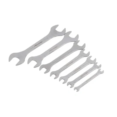 Image of Neilsen Extra Flat Double END Spanner Set Thin for Hard to Reach Places 3MM Thick Sizes 6MM 23MM