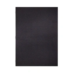 Image of A4 Stapled Sketch book Black Laminated Cover  40 Pages 140gsm White C