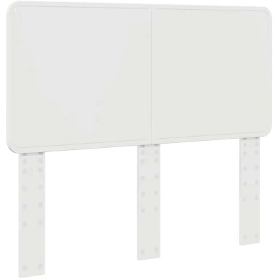 Image of vidaXL Headboard with Gloss White 120 cm Engineered wood